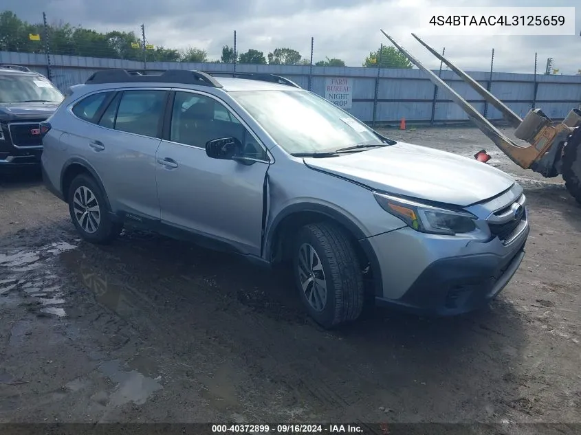 4S4BTAAC4L3125659 2020 Subaru Outback