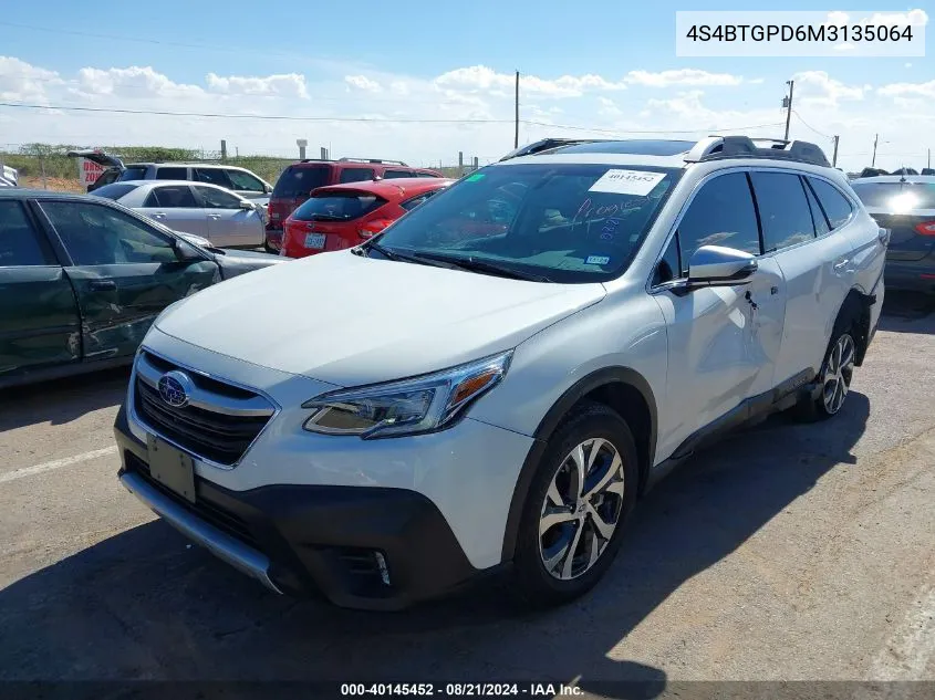 4S4BTGPD6M3135064 2021 Subaru Outback Touring