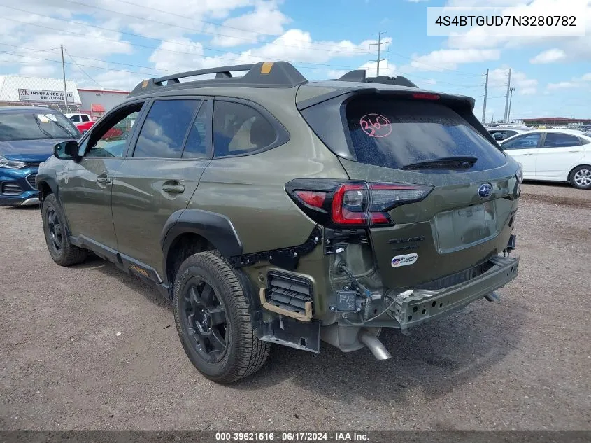 4S4BTGUD7N3280782 2022 Subaru Outback Wilderness