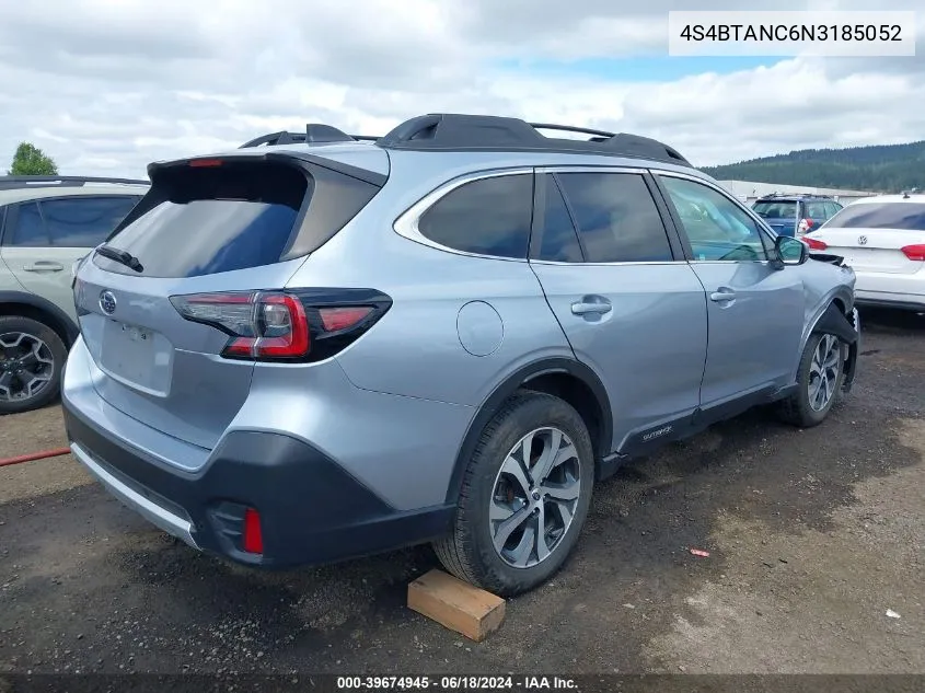 4S4BTANC6N3185052 2022 Subaru Outback Limited