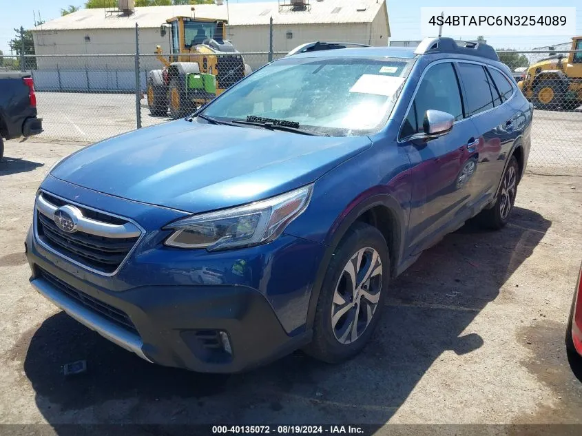 4S4BTAPC6N3254089 2022 Subaru Outback Touring