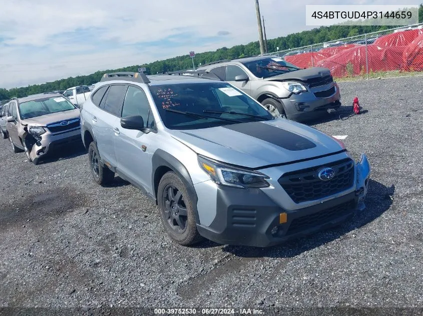 2023 Subaru Outback Wilderness VIN: 4S4BTGUD4P3144659 Lot: 39752530