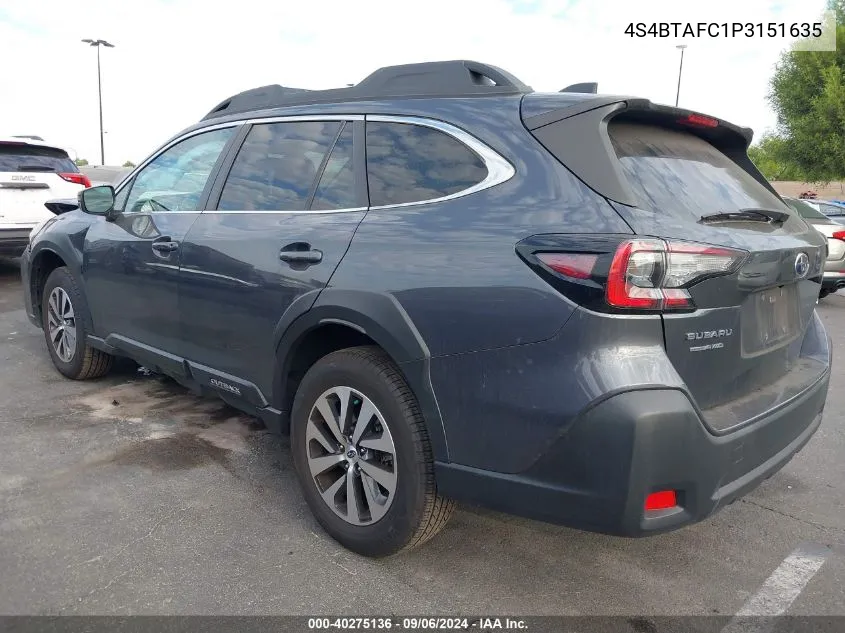 4S4BTAFC1P3151635 2023 Subaru Outback Premium