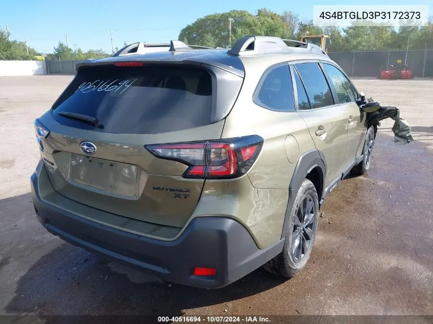 2023 Subaru Outback Onyx Edition Xt VIN: 4S4BTGLD3P3172373 Lot: 40516694