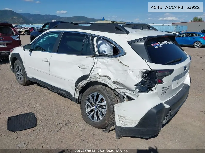 4S4BTACC4R3153922 2024 Subaru Outback Premium