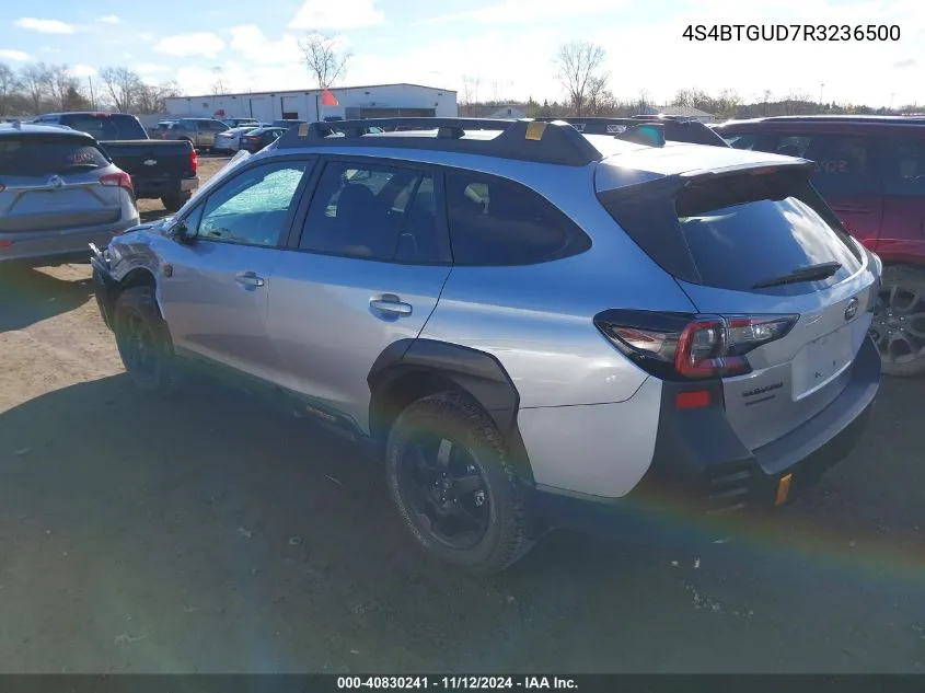 2024 Subaru Outback Wilderness VIN: 4S4BTGUD7R3236500 Lot: 40830241