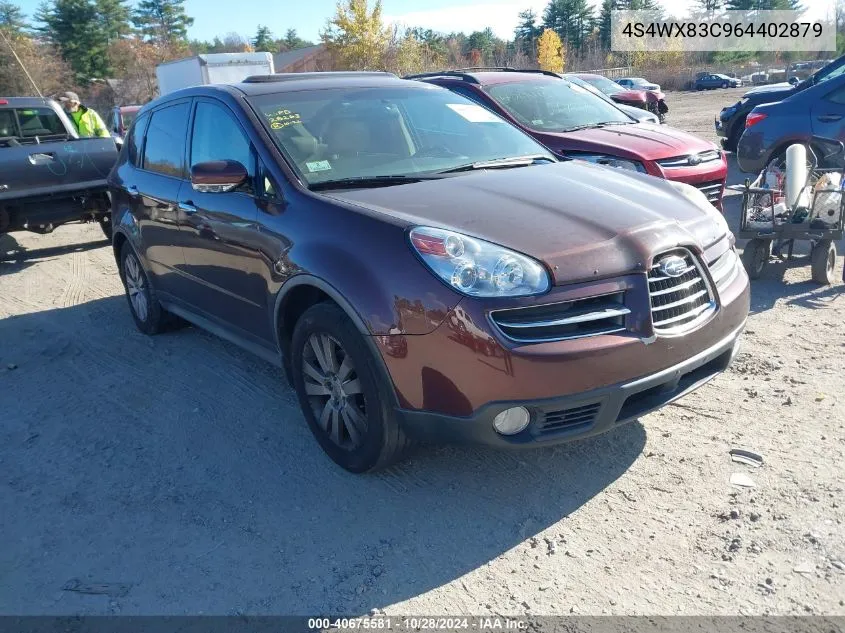 2006 Subaru B9 Tribeca Base 5-Passenger/Limited 5-Passenger VIN: 4S4WX83C964402879 Lot: 40675581