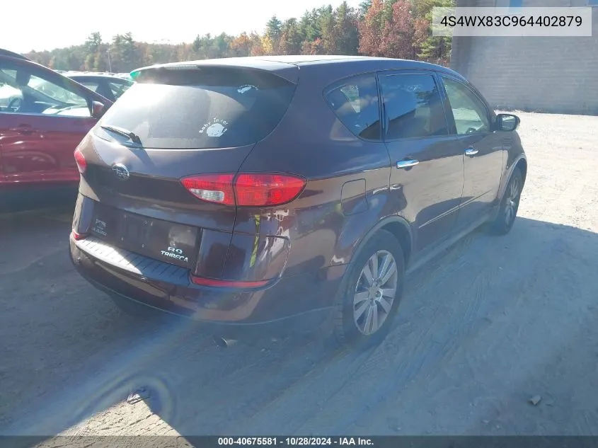 2006 Subaru B9 Tribeca Base 5-Passenger/Limited 5-Passenger VIN: 4S4WX83C964402879 Lot: 40675581