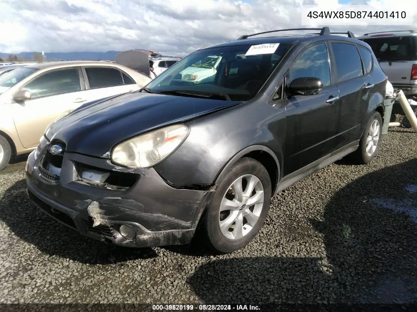 4S4WX85D874401410 2007 Subaru B9 Tribeca Limited 7-Passenger