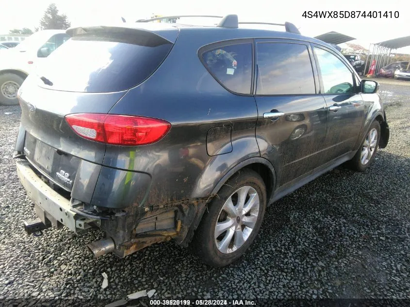 4S4WX85D874401410 2007 Subaru B9 Tribeca Limited 7-Passenger