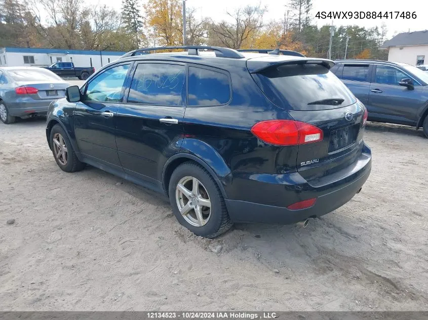 4S4WX93D884417486 2008 Subaru Tribeca Limited