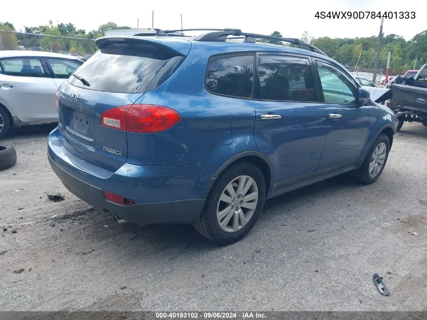 4S4WX90D784401333 2008 Subaru Tribeca Limited 7-Passenger