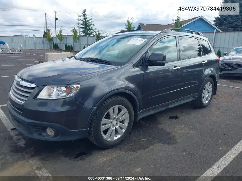 2008 Subaru Tribeca Limited 7-Passenger VIN: 4S4WX97D784419305 Lot: 40331386