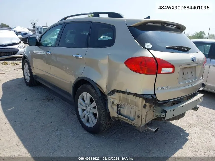 2008 Subaru Tribeca Limited VIN: 4S4WX90D884401096 Lot: 40331623