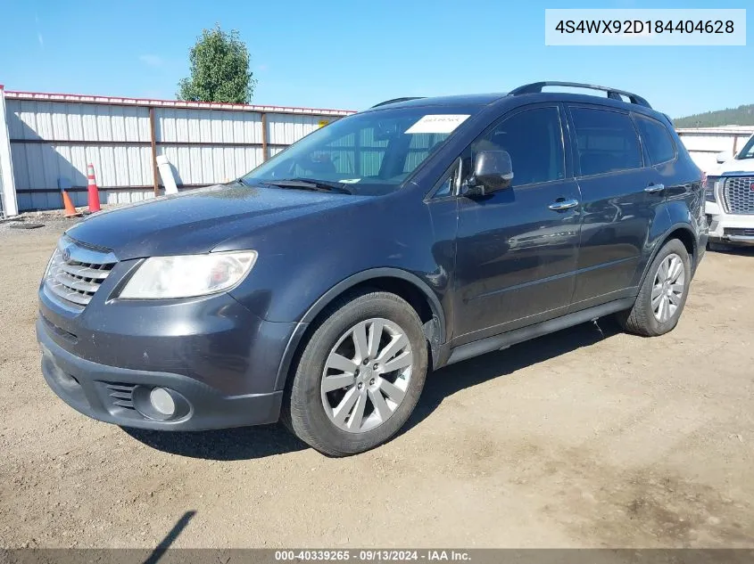 2008 Subaru Tribeca Limited VIN: 4S4WX92D184404628 Lot: 40339265