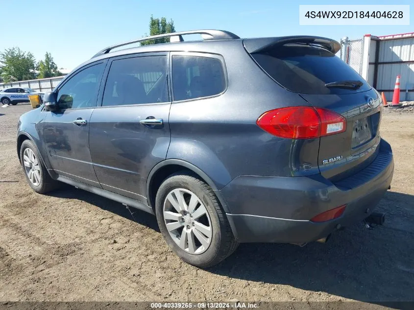 2008 Subaru Tribeca Limited VIN: 4S4WX92D184404628 Lot: 40339265