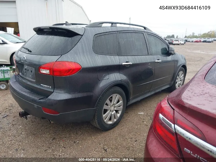 2008 Subaru Tribeca Limited 5-Passenger VIN: 4S4WX93D684416109 Lot: 40425116