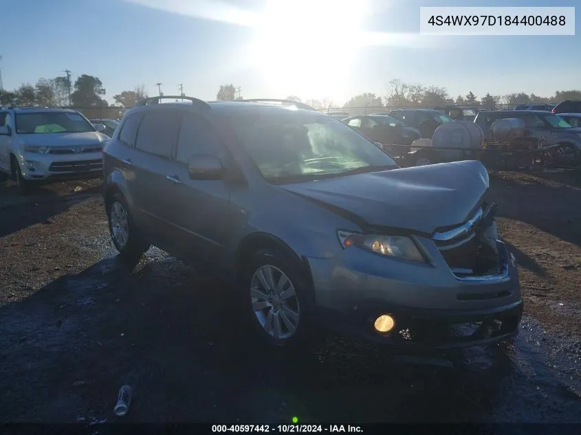 2008 Subaru Tribeca Limited VIN: 4S4WX97D184400488 Lot: 40597442