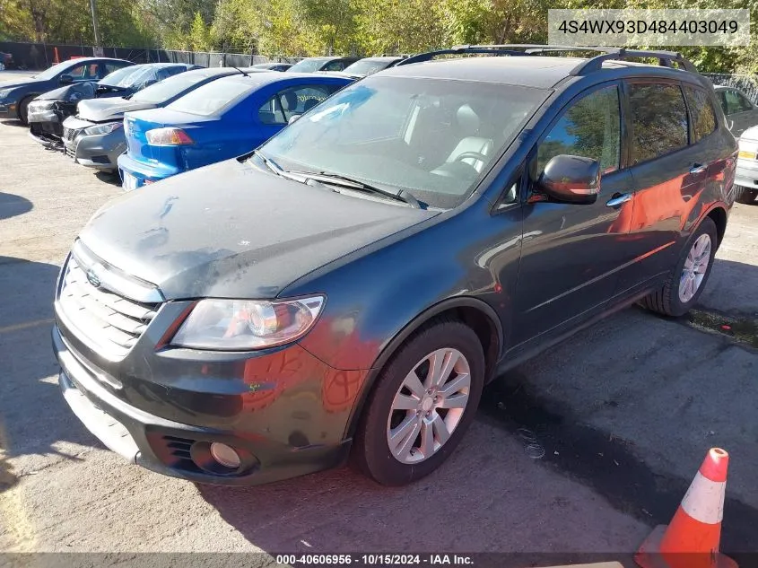 2008 Subaru Tribeca Limited 5-Passenger VIN: 4S4WX93D484403049 Lot: 40606956