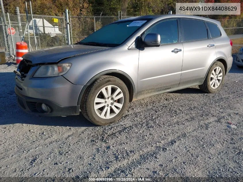 2008 Subaru Tribeca Base 5-Passenger VIN: 4S4WX91DX84408629 Lot: 40698995