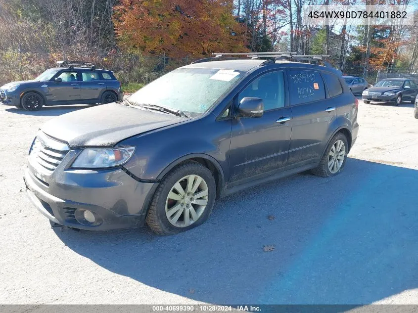 2008 Subaru Tribeca Limited 7-Passenger VIN: 4S4WX90D784401882 Lot: 40699390