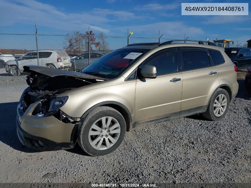 4S4WX92D184408761 2008 Subaru Tribeca Limited 5-Passenger