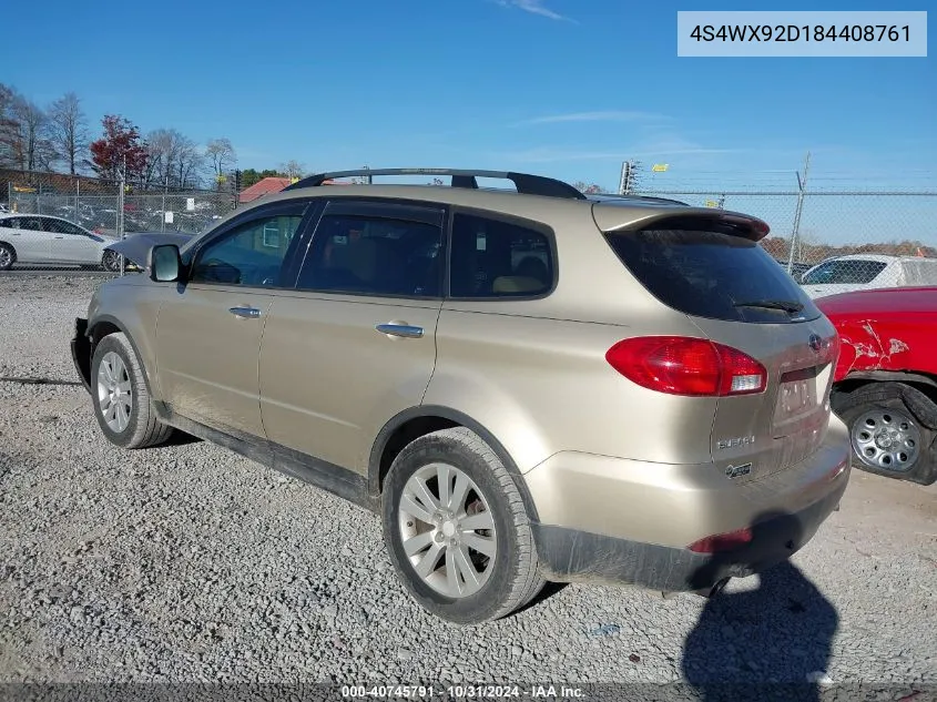 4S4WX92D184408761 2008 Subaru Tribeca Limited 5-Passenger