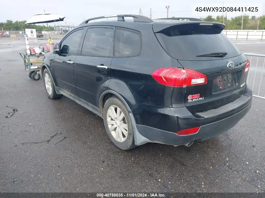 4S4WX92D084411425 2008 Subaru Tribeca Limited 5-Passenger