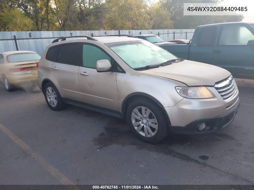 2008 Subaru Tribeca Limited 5-Passenger VIN: 4S4WX92D884409485 Lot: 40762745