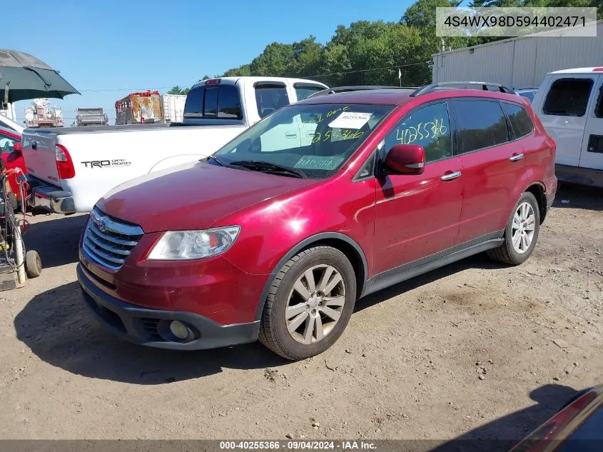 4S4WX98D594402471 2009 Subaru Tribeca Limited