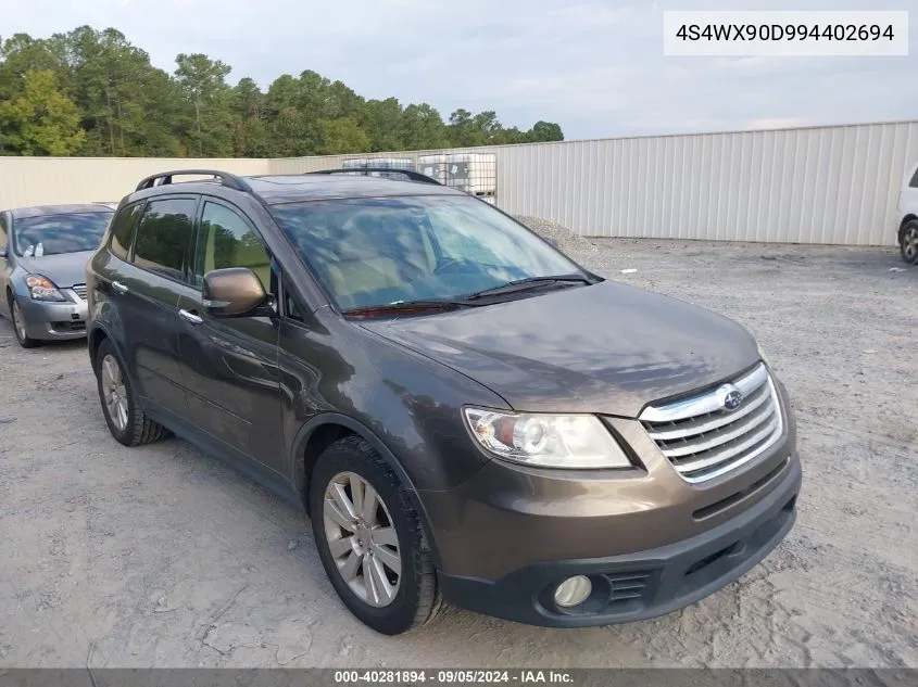 2009 Subaru Tribeca Limited 7-Passenger VIN: 4S4WX90D994402694 Lot: 40281894