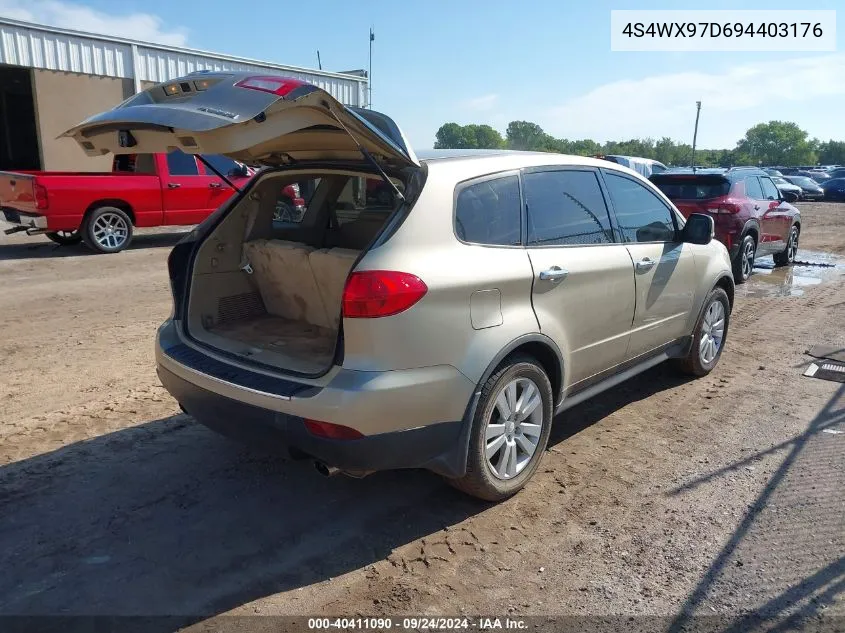 4S4WX97D694403176 2009 Subaru Tribeca Limited