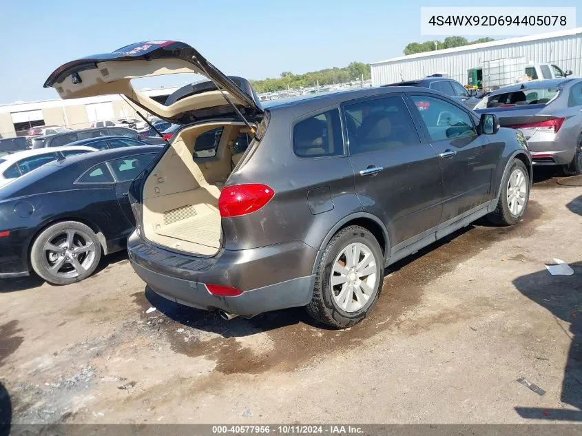 4S4WX92D694405078 2009 Subaru Tribeca Special Edition 5-Passenger