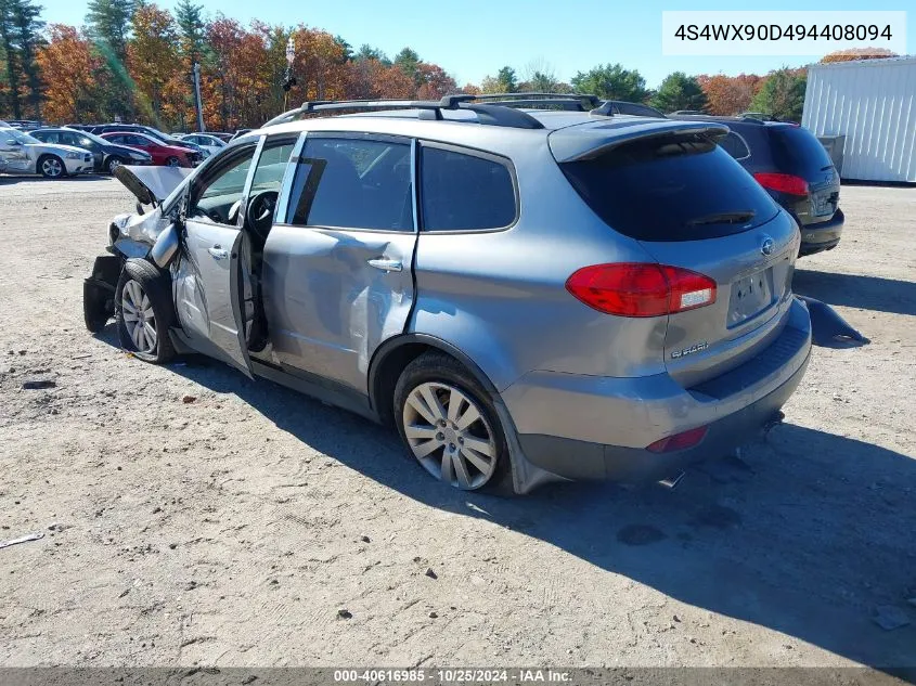 2009 Subaru Tribeca Limited 7-Passenger VIN: 4S4WX90D494408094 Lot: 40616985