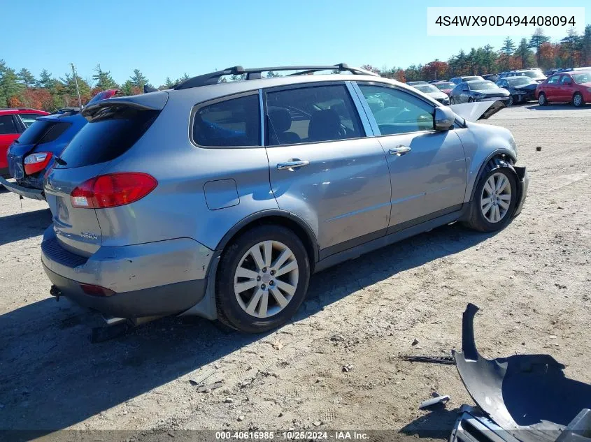 2009 Subaru Tribeca Limited 7-Passenger VIN: 4S4WX90D494408094 Lot: 40616985