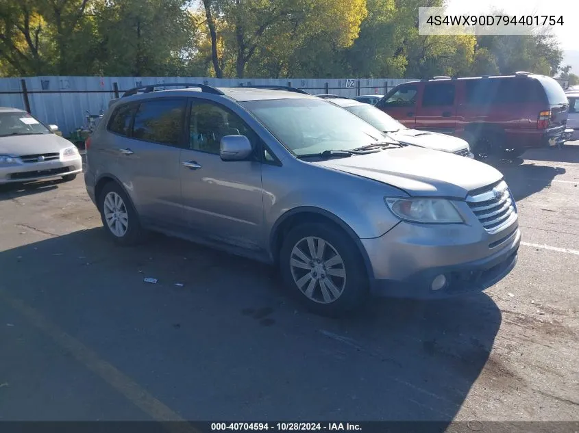 2009 Subaru Tribeca Limited VIN: 4S4WX90D794401754 Lot: 40704594