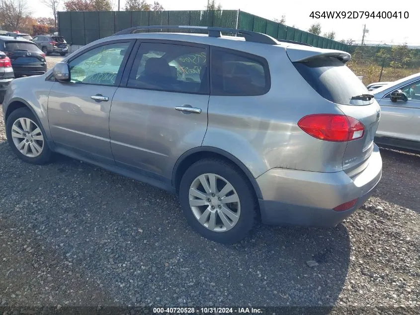 2009 Subaru Tribeca Limited 5-Passenger/Special Edition 5-Passenger VIN: 4S4WX92D794400410 Lot: 40720528