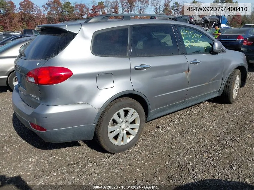 2009 Subaru Tribeca Limited 5-Passenger/Special Edition 5-Passenger VIN: 4S4WX92D794400410 Lot: 40720528