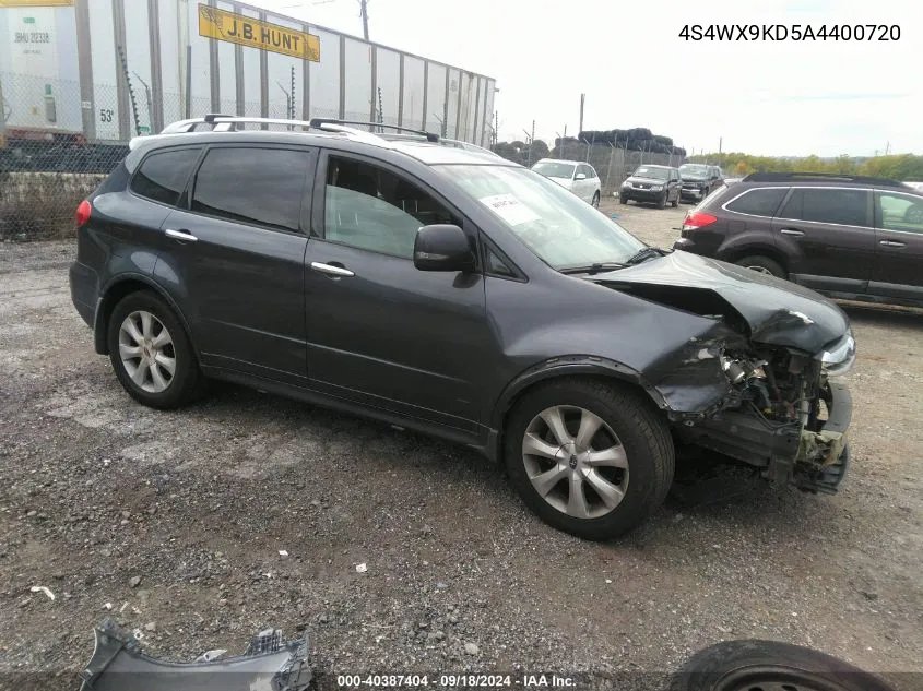 2010 Subaru Tribeca 3.6R Touring VIN: 4S4WX9KD5A4400720 Lot: 40387404