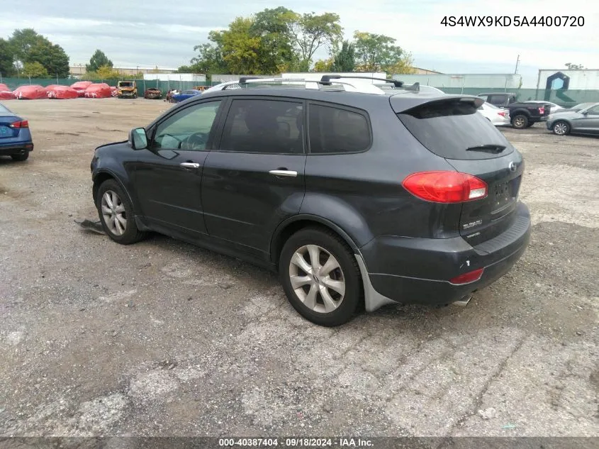 2010 Subaru Tribeca 3.6R Touring VIN: 4S4WX9KD5A4400720 Lot: 40387404