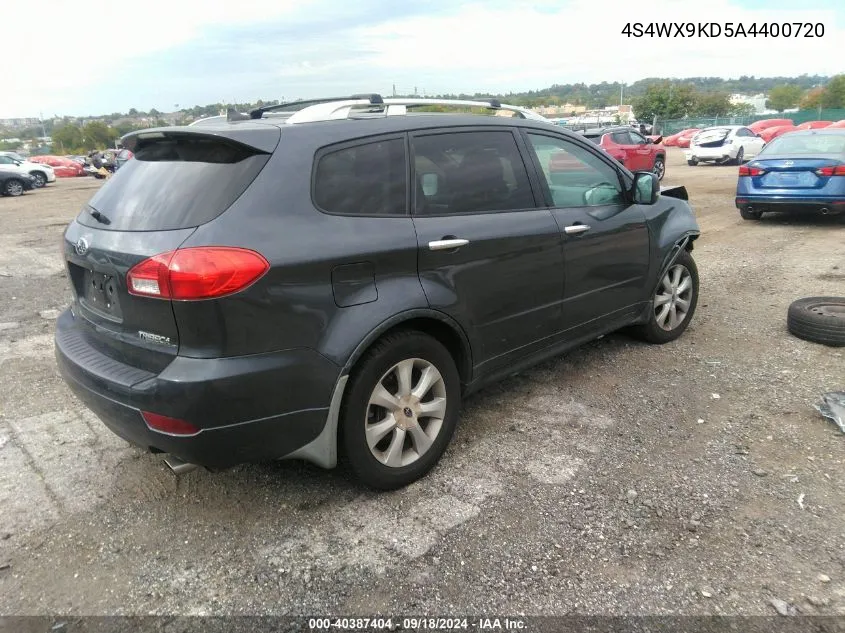 2010 Subaru Tribeca 3.6R Touring VIN: 4S4WX9KD5A4400720 Lot: 40387404