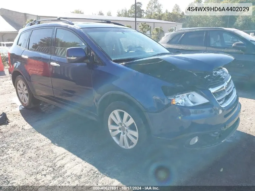 2010 Subaru Tribeca 3.6R Limited VIN: 4S4WX9HD6A4402029 Lot: 40627691