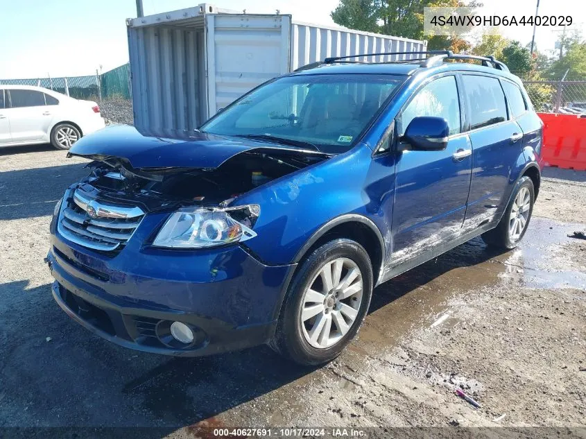 2010 Subaru Tribeca 3.6R Limited VIN: 4S4WX9HD6A4402029 Lot: 40627691