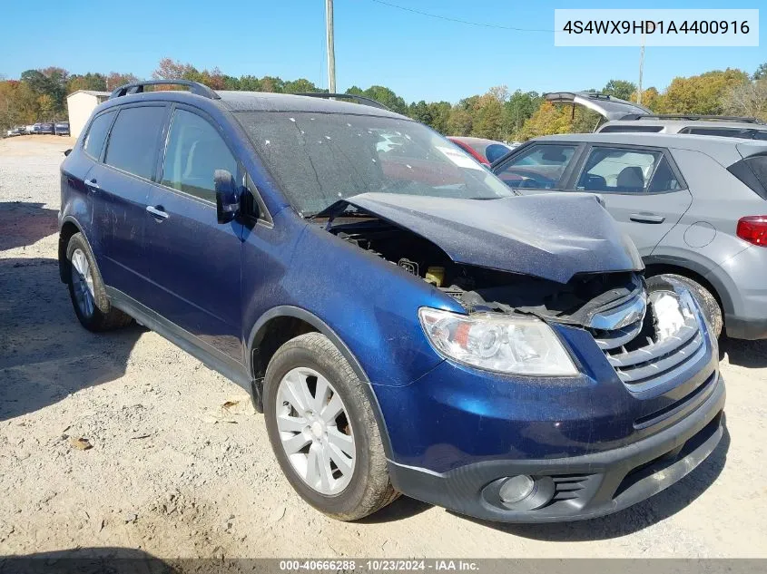 2010 Subaru Tribeca 3.6R Limited VIN: 4S4WX9HD1A4400916 Lot: 40666288