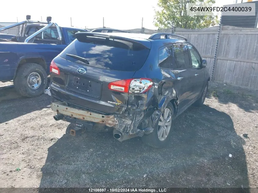 4S4WX9FD2C4400039 2012 Subaru Tribeca