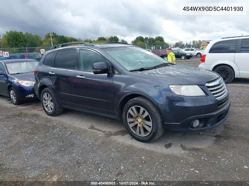 2012 Subaru Tribeca 3.6R Limited VIN: 4S4WX9GD5C4401930 Lot: 40490903