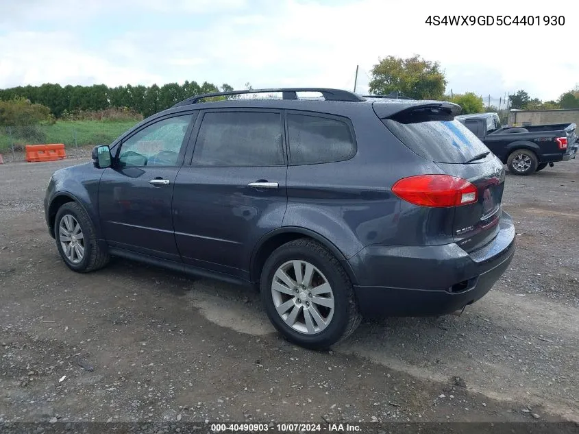 2012 Subaru Tribeca 3.6R Limited VIN: 4S4WX9GD5C4401930 Lot: 40490903