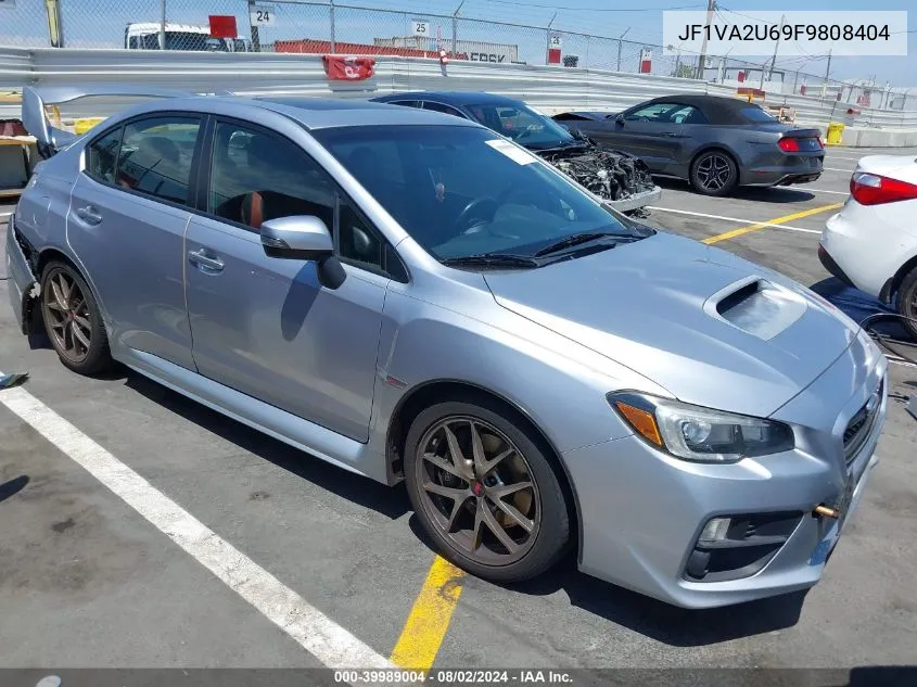 2015 Subaru Wrx Sti Limited VIN: JF1VA2U69F9808404 Lot: 39989004