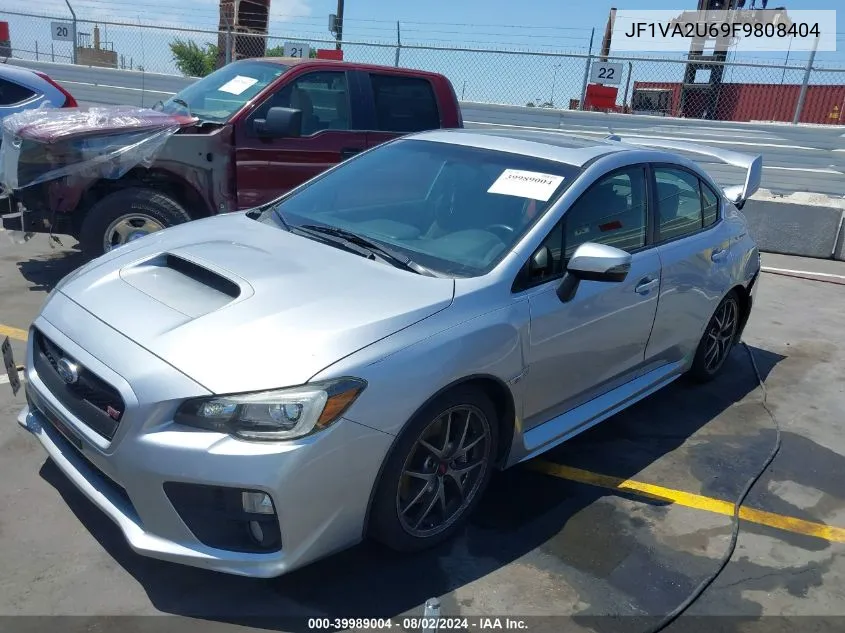 2015 Subaru Wrx Sti Limited VIN: JF1VA2U69F9808404 Lot: 39989004