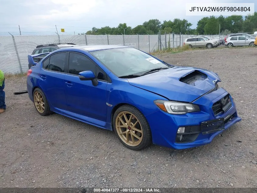 2015 Subaru Wrx Sti Launch Edition VIN: JF1VA2W69F9804804 Lot: 40047377